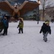 Bram, Luuk en Niels hebben veel sneeuwpret!