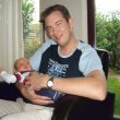 En, Niels met papa Matthijs